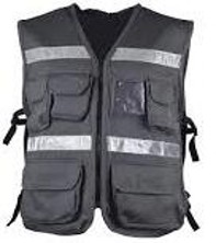 Chaleco multibolsillos gris