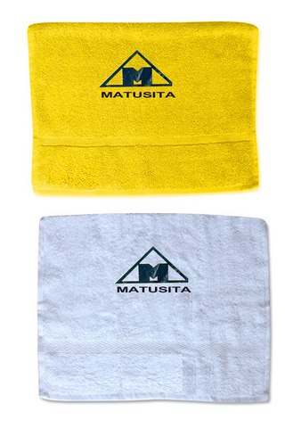 Toallas publicitarias Matusita